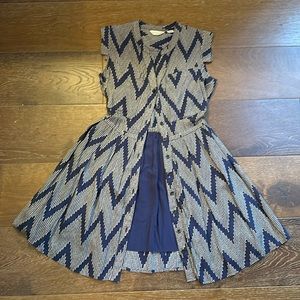 Anthropologie mini shirt dress